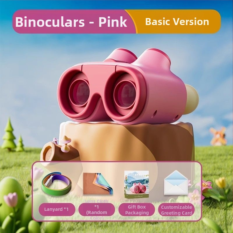 Telescop pentru copii, jucărie științifică de experiment, neelectric, material KT board, ambalare în cutie color, pentru vârsta 0–3 ani (material KT board; neelectric; ambalare în cutie color; vârsta 0–3 ani)