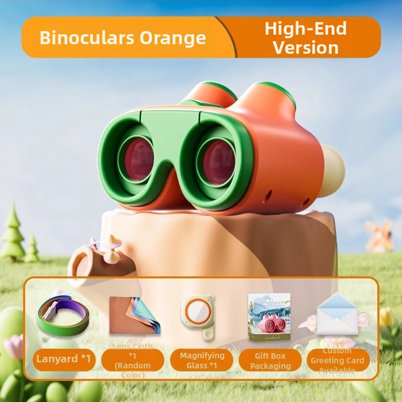 Telescop pentru copii, jucărie științifică de experiment, neelectric, material KT board, ambalare în cutie color, pentru vârsta 0–3 ani (material KT board; neelectric; ambalare în cutie color; vârsta 0–3 ani)