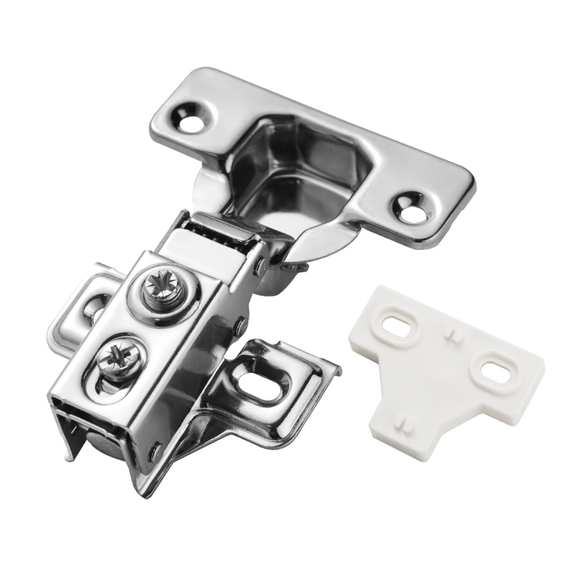 Панти за шкаф с амортизатор, къс рамен дизайн, триизмерно регулиране | Модели: FHM-100, FHM-200, FHM-100LK | Материал: студено валцована стомана / неръждаема стомана | Повърхност: никелирана / полирана | Марка: Юксинг