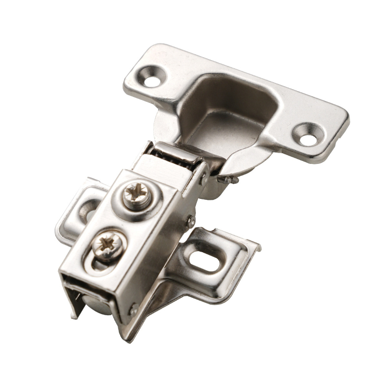 Панти за шкаф с амортизатор, къс рамен дизайн, триизмерно регулиране | Модели: FHM-100, FHM-200, FHM-100LK | Материал: студено валцована стомана / неръждаема стомана | Повърхност: никелирана / полирана | Марка: Юксинг