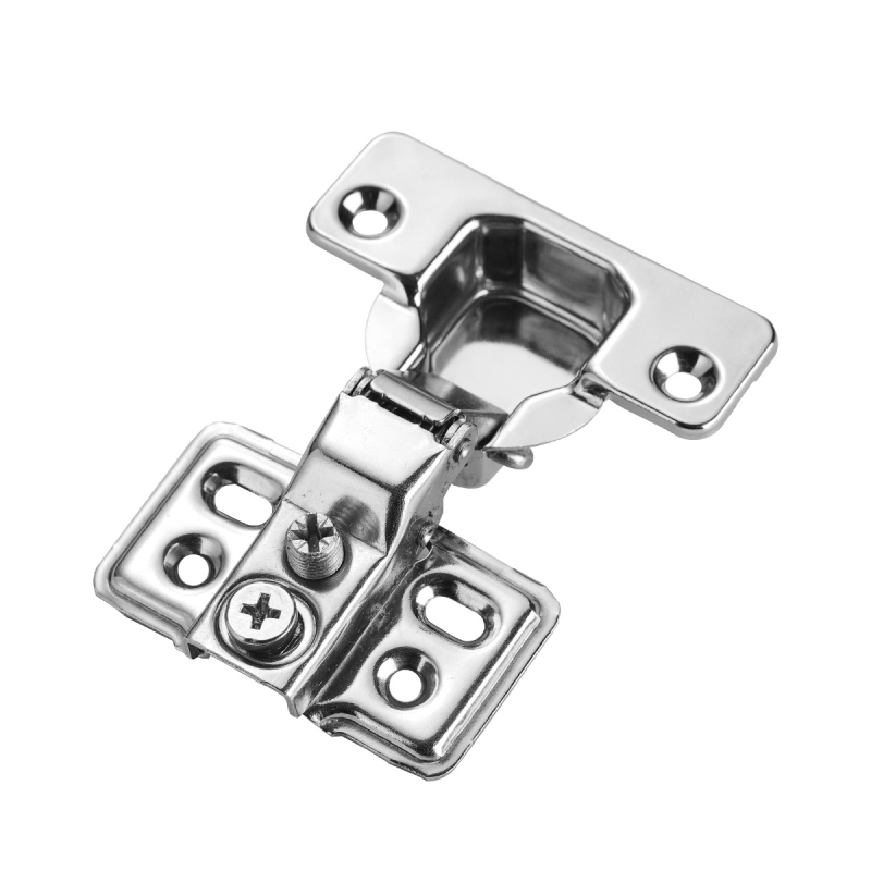 Панти за шкаф с амортизатор, къс рамен дизайн, триизмерно регулиране | Модели: FHM-100, FHM-200, FHM-100LK | Материал: студено валцована стомана / неръждаема стомана | Повърхност: никелирана / полирана | Марка: Юксинг