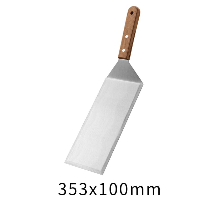 Keidason HX-1502: Set 11 piese linguri și spatule, oțel inox, mâner din lemn