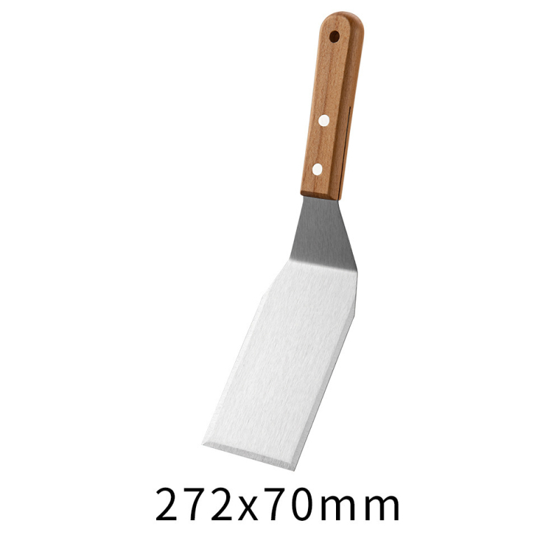 Keidason HX-1502: Set 11 piese linguri și spatule, oțel inox, mâner din lemn