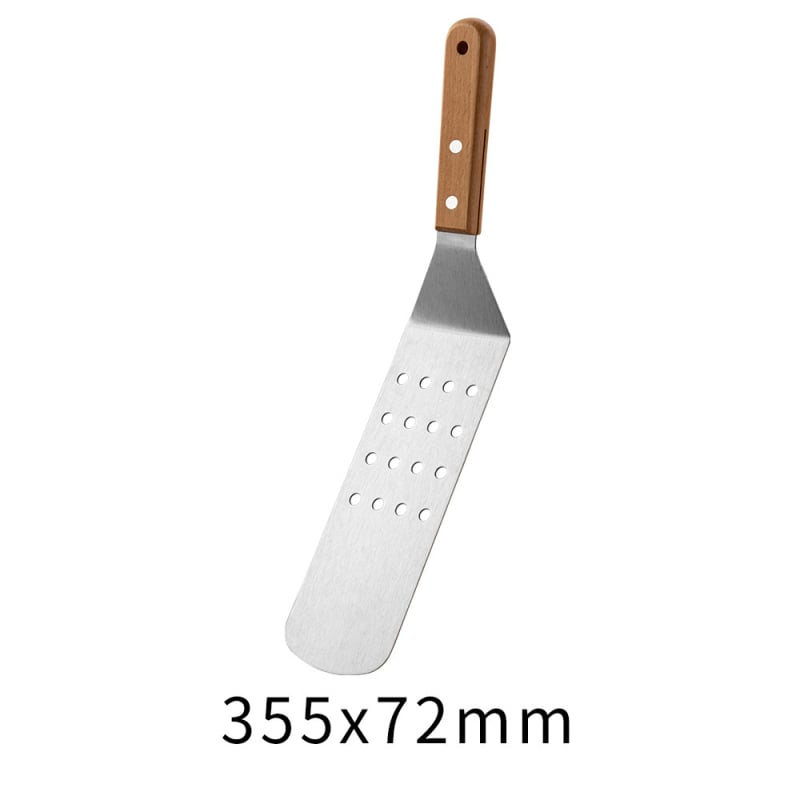 Keidason HX-1502: Set 11 piese linguri și spatule, oțel inox, mâner din lemn