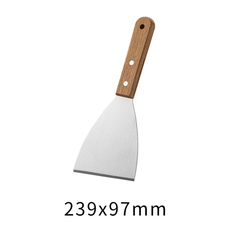 Keidason HX-1502: Set 11 piese linguri și spatule, oțel inox, mâner din lemn