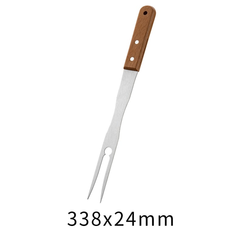 Keidason HX-1502: Set 11 piese linguri și spatule, oțel inox, mâner din lemn