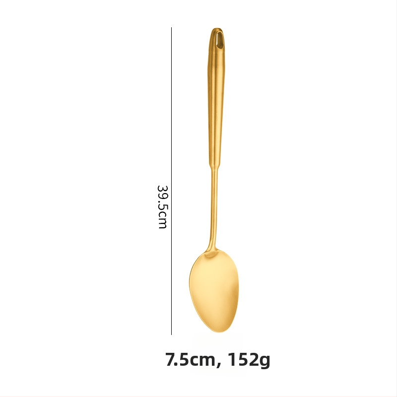 Sada lyžíc a špachtlí, 304 nerezová oceľ, protiskĺzové rukoväte, tepelná odolnosť, 12 dielov