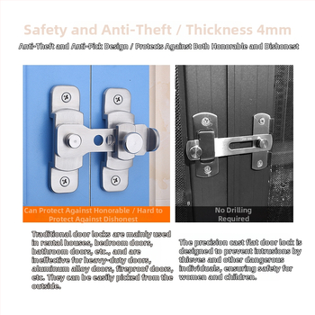 Zavrt za krilo vrata s leptir tipom čepa, nehrđajući čelik, model Swing Door Latch, šifra F759MSS95TH75J, američki stil