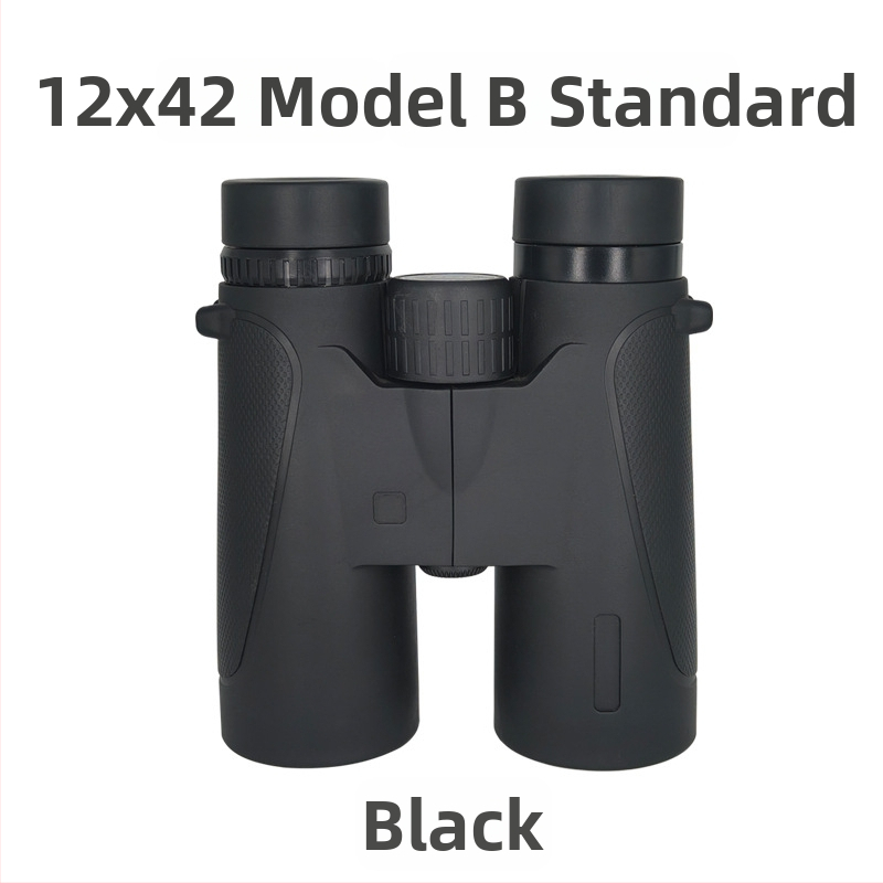 Binokulár s AB dizajnom dvojitých tubusov, 10x zväčšenie, proti nárazu s vonkajším gumovým plášťom, zorné pole 109 m/1000 m