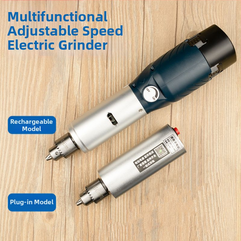 Kisméretű hordozható akkumulátoros elektromos csiszoló jade- és faipari faragáshoz - gravírozás, polírozás, vágás.