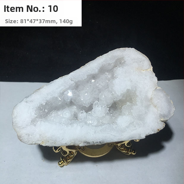 Karkötő a bőség kosara motívummal és pénz erszény motívummal, demagnetizált kristály, nyers kő, asztali dekoráció