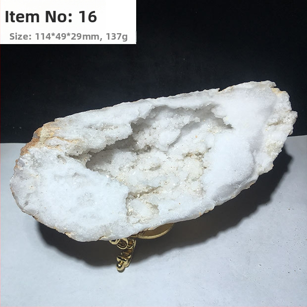 Karkötő a bőség kosara motívummal és pénz erszény motívummal, demagnetizált kristály, nyers kő, asztali dekoráció