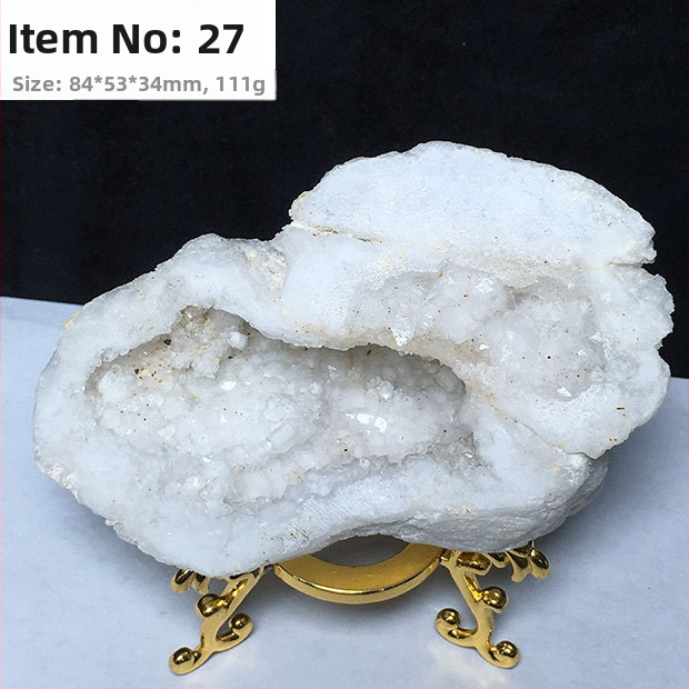 Karkötő a bőség kosara motívummal és pénz erszény motívummal, demagnetizált kristály, nyers kő, asztali dekoráció