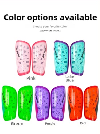 Защитни плочи за пищял (вмъкващ се тип) с удебелена удароустойчива подложка, PU материал, подходящи за футбол, баскетбол и волейбол, персонализация налична