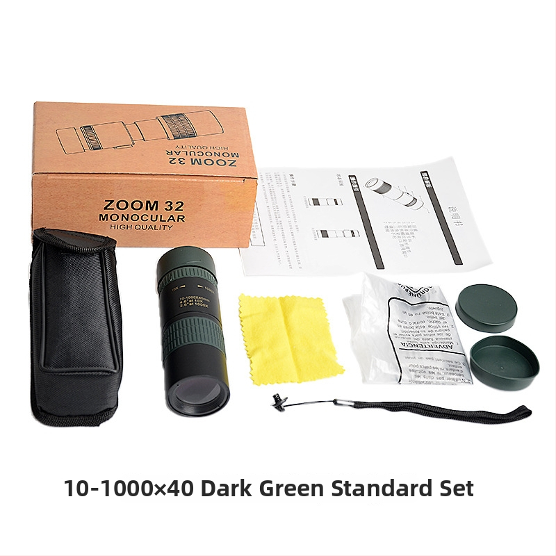 Monokulárny teleskop Global Eagle 10-300x40, zväčšenie 10-30x, zorné pole 6,8°