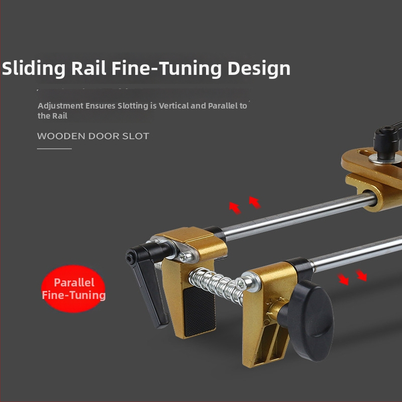 Комплект инструменти за пробиване на дупки за заключване на солидна дървена врата — инструмент за прорезване за вътрешна инсталация, пълен комплект, Fu City