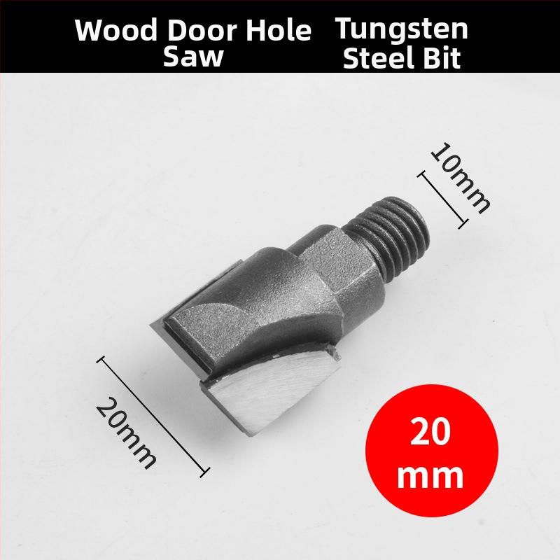 Kit deschidere a găurilor pentru încuietoare la uși din lemn masiv, montaj interior — set complet de instrumente pentru canelare, Fu City
