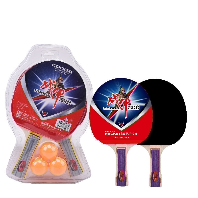 Armor Ρακέτα επιτραπέζιας αντισφαίρισης – Άμεση βολή, βάση από Poplar, γόμα με θετική κόλλα