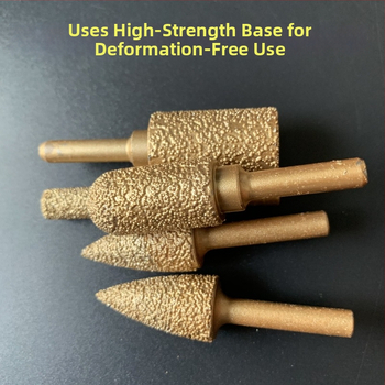 Diamentová brúsna hlava pre liatinu pre ručný vŕtací nástroj – vhodná pre liatinu, kameň a keramiku, prispôsobiteľná