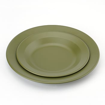 Kempinges étkészlet kültéren, 304 rozsdamentes acél alacsony tapadású bevonattal, hordozható, 240 g, 1-2 személyre, logóval ellátva