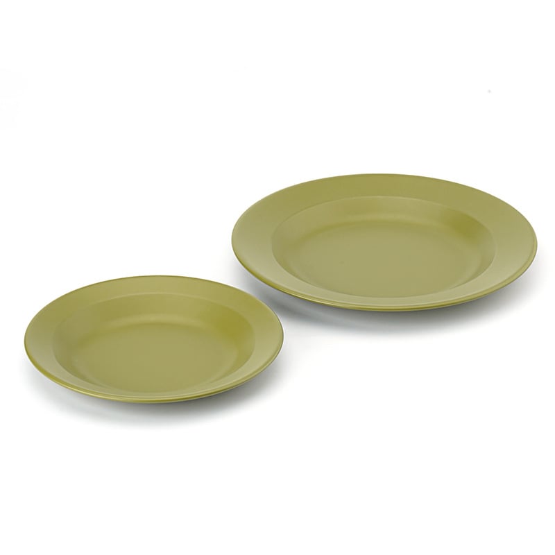 Kempinges étkészlet kültéren, 304 rozsdamentes acél alacsony tapadású bevonattal, hordozható, 240 g, 1-2 személyre, logóval ellátva