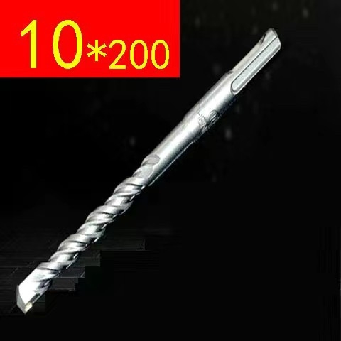 Burghiu de ciocan cu cap rotund și mâner rotund, fără hex, pentru pereți din beton