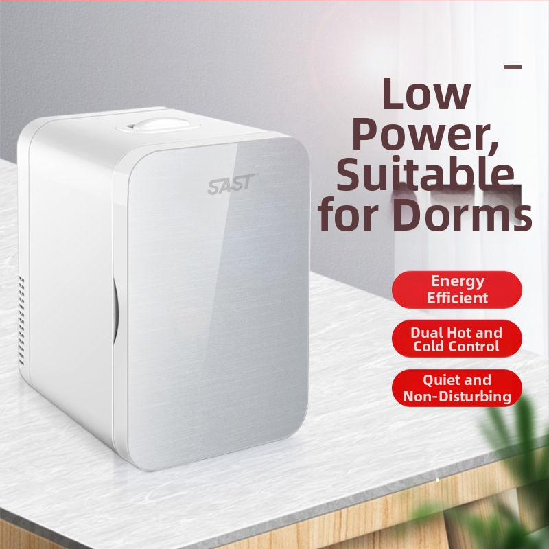 Mini chladnička na kozmetiku s polovodičovým chladením, Gold Porcelain, 5 L, 48 W