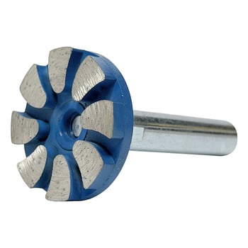 Zhengyihui Διαμαντική ράβδος λείανσης για γωνιακό τροχό – πέτρα, σκυρόδεμα και τσιμέντο, εξάρτημα με διαμαντόκεφαλή και δίσκο, 12000 rpm, γυάλισμα