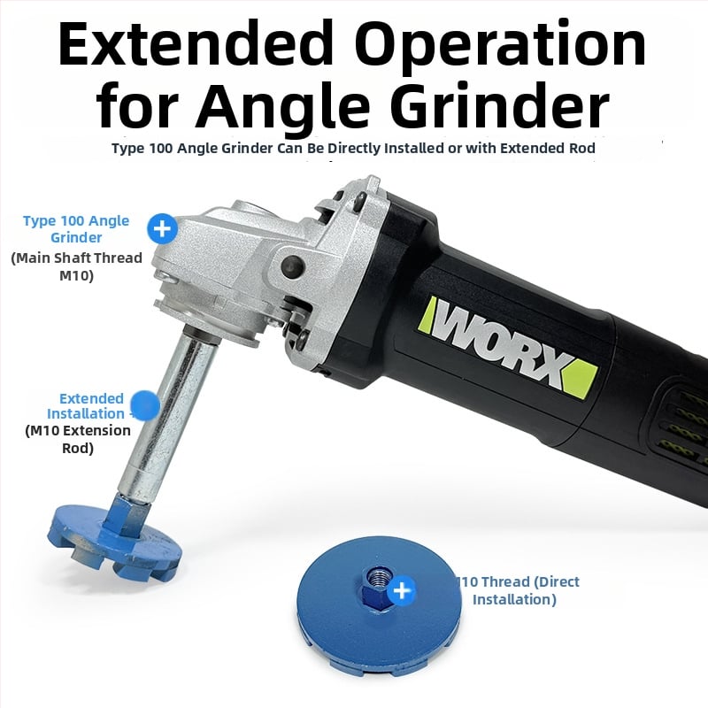 Zhengyihui Διαμαντική ράβδος λείανσης για γωνιακό τροχό – πέτρα, σκυρόδεμα και τσιμέντο, εξάρτημα με διαμαντόκεφαλή και δίσκο, 12000 rpm, γυάλισμα