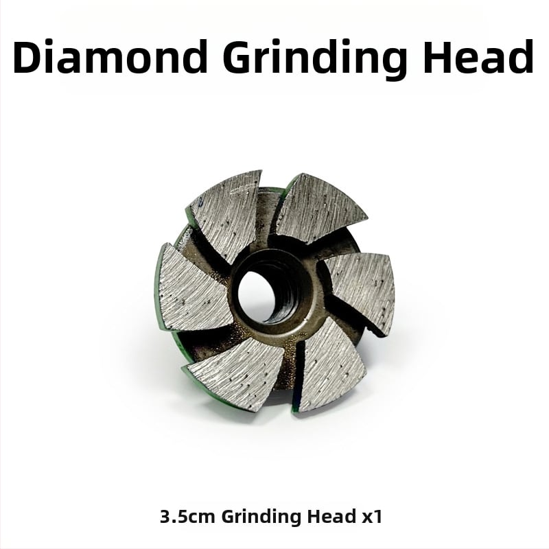 Zhengyihui Διαμαντική ράβδος λείανσης για γωνιακό τροχό – πέτρα, σκυρόδεμα και τσιμέντο, εξάρτημα με διαμαντόκεφαλή και δίσκο, 12000 rpm, γυάλισμα