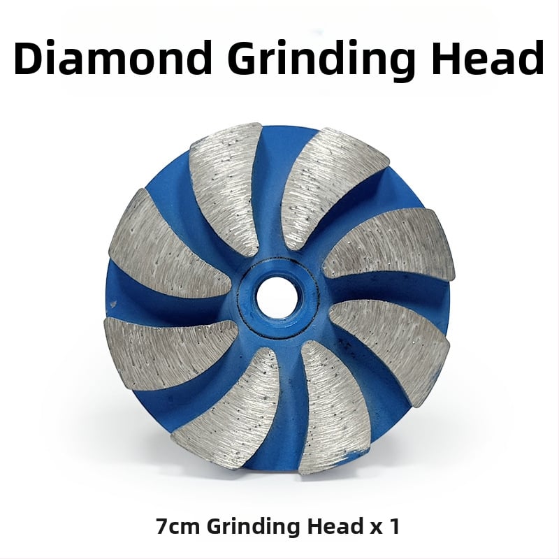 Zhengyihui Διαμαντική ράβδος λείανσης για γωνιακό τροχό – πέτρα, σκυρόδεμα και τσιμέντο, εξάρτημα με διαμαντόκεφαλή και δίσκο, 12000 rpm, γυάλισμα