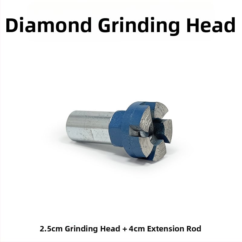 Zhengyihui Διαμαντική ράβδος λείανσης για γωνιακό τροχό – πέτρα, σκυρόδεμα και τσιμέντο, εξάρτημα με διαμαντόκεφαλή και δίσκο, 12000 rpm, γυάλισμα