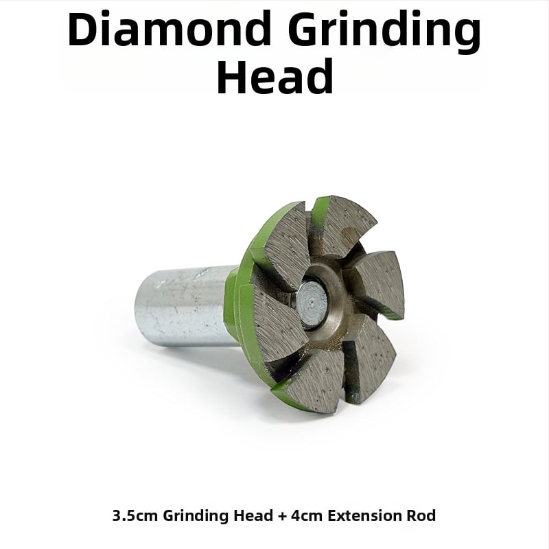 Zhengyihui Διαμαντική ράβδος λείανσης για γωνιακό τροχό – πέτρα, σκυρόδεμα και τσιμέντο, εξάρτημα με διαμαντόκεφαλή και δίσκο, 12000 rpm, γυάλισμα