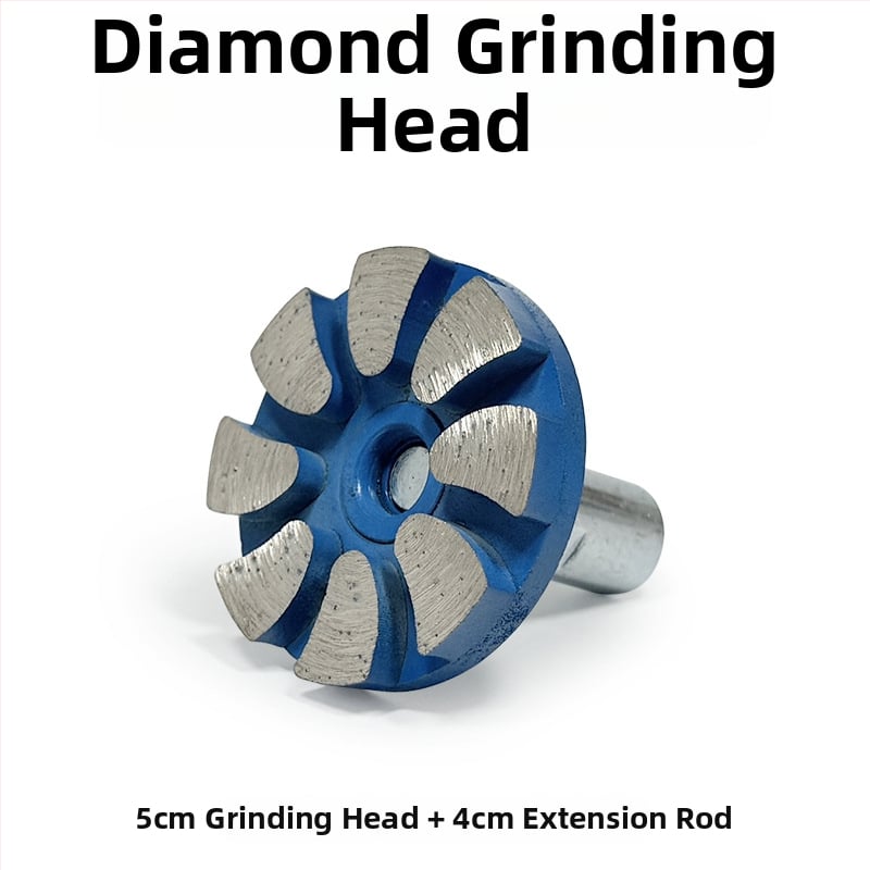 Zhengyihui Διαμαντική ράβδος λείανσης για γωνιακό τροχό – πέτρα, σκυρόδεμα και τσιμέντο, εξάρτημα με διαμαντόκεφαλή και δίσκο, 12000 rpm, γυάλισμα