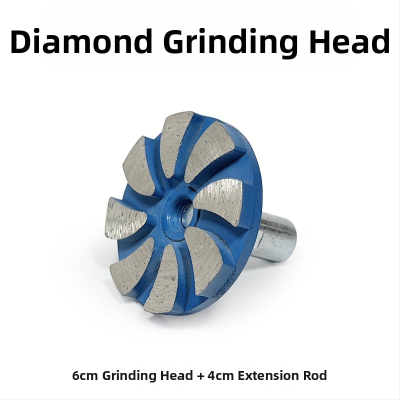 Zhengyihui Διαμαντική ράβδος λείανσης για γωνιακό τροχό – πέτρα, σκυρόδεμα και τσιμέντο, εξάρτημα με διαμαντόκεφαλή και δίσκο, 12000 rpm, γυάλισμα