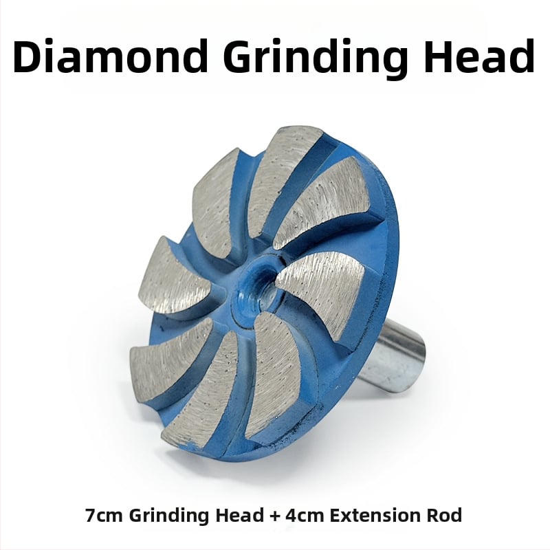 Zhengyihui Διαμαντική ράβδος λείανσης για γωνιακό τροχό – πέτρα, σκυρόδεμα και τσιμέντο, εξάρτημα με διαμαντόκεφαλή και δίσκο, 12000 rpm, γυάλισμα