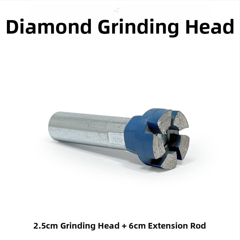 Zhengyihui Διαμαντική ράβδος λείανσης για γωνιακό τροχό – πέτρα, σκυρόδεμα και τσιμέντο, εξάρτημα με διαμαντόκεφαλή και δίσκο, 12000 rpm, γυάλισμα