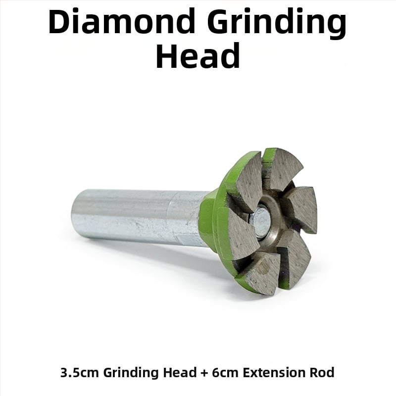 Zhengyihui Διαμαντική ράβδος λείανσης για γωνιακό τροχό – πέτρα, σκυρόδεμα και τσιμέντο, εξάρτημα με διαμαντόκεφαλή και δίσκο, 12000 rpm, γυάλισμα