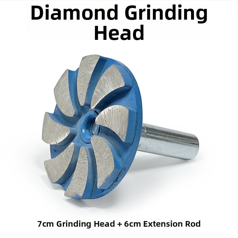 Zhengyihui Διαμαντική ράβδος λείανσης για γωνιακό τροχό – πέτρα, σκυρόδεμα και τσιμέντο, εξάρτημα με διαμαντόκεφαλή και δίσκο, 12000 rpm, γυάλισμα