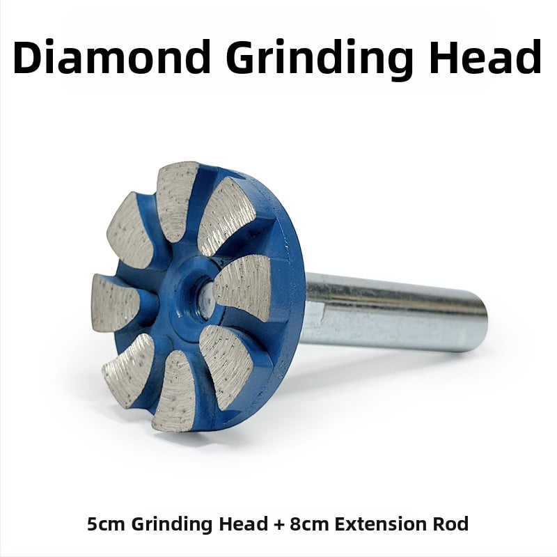 Zhengyihui Διαμαντική ράβδος λείανσης για γωνιακό τροχό – πέτρα, σκυρόδεμα και τσιμέντο, εξάρτημα με διαμαντόκεφαλή και δίσκο, 12000 rpm, γυάλισμα