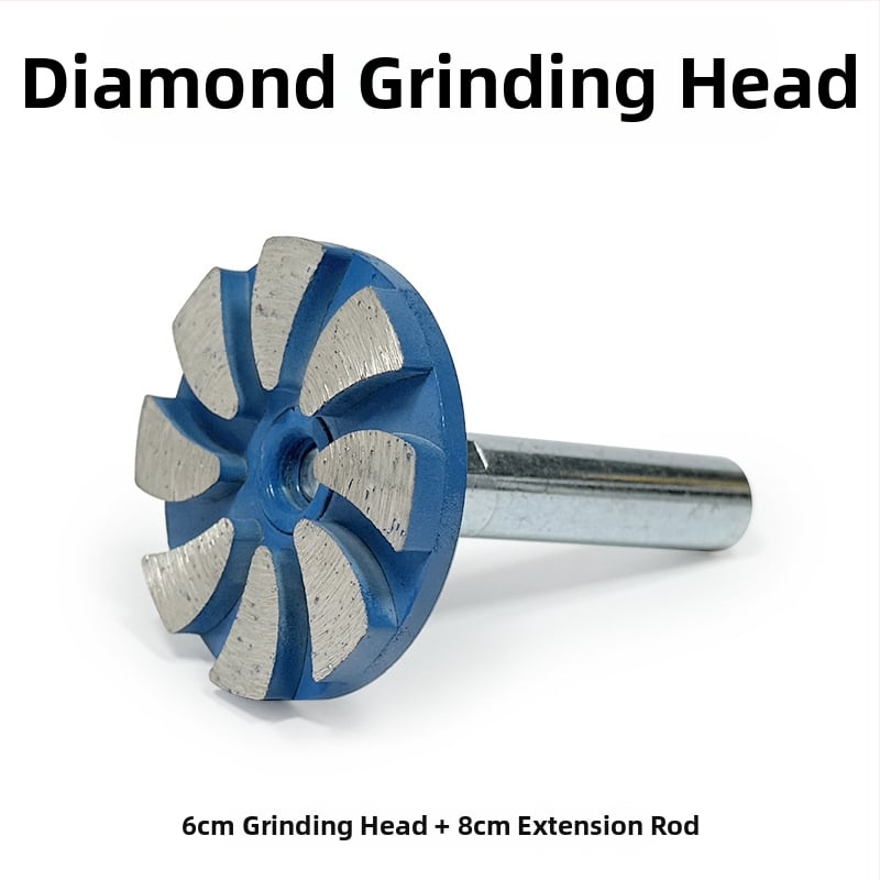 Zhengyihui Διαμαντική ράβδος λείανσης για γωνιακό τροχό – πέτρα, σκυρόδεμα και τσιμέντο, εξάρτημα με διαμαντόκεφαλή και δίσκο, 12000 rpm, γυάλισμα