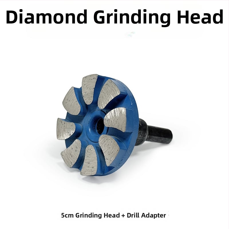 Zhengyihui Διαμαντική ράβδος λείανσης για γωνιακό τροχό – πέτρα, σκυρόδεμα και τσιμέντο, εξάρτημα με διαμαντόκεφαλή και δίσκο, 12000 rpm, γυάλισμα