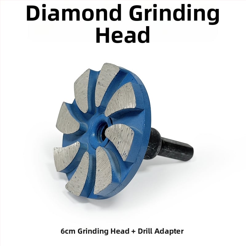 Zhengyihui Διαμαντική ράβδος λείανσης για γωνιακό τροχό – πέτρα, σκυρόδεμα και τσιμέντο, εξάρτημα με διαμαντόκεφαλή και δίσκο, 12000 rpm, γυάλισμα