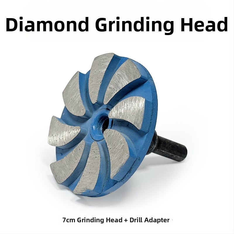 Zhengyihui Διαμαντική ράβδος λείανσης για γωνιακό τροχό – πέτρα, σκυρόδεμα και τσιμέντο, εξάρτημα με διαμαντόκεφαλή και δίσκο, 12000 rpm, γυάλισμα