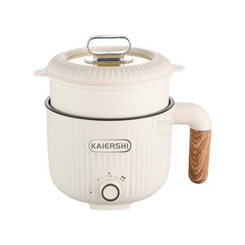 Електрически горещ съд за студенти, за 1–2 лица, до 800W, 1–2 л, вътрешен съд с незалепващо покритие, контрол на температурата, многофункционален: пара, пържене, варене, къкрене