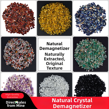 Ametisztkristály durva kő diffúzorhoz — demagnetizált, polírozott felület, modern minimalista stílus, PP zacskóban csomagolva