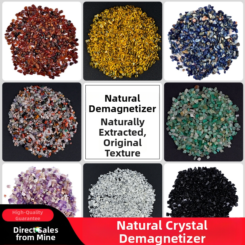 Ametisztkristály durva kő diffúzorhoz — demagnetizált, polírozott felület, modern minimalista stílus, PP zacskóban csomagolva