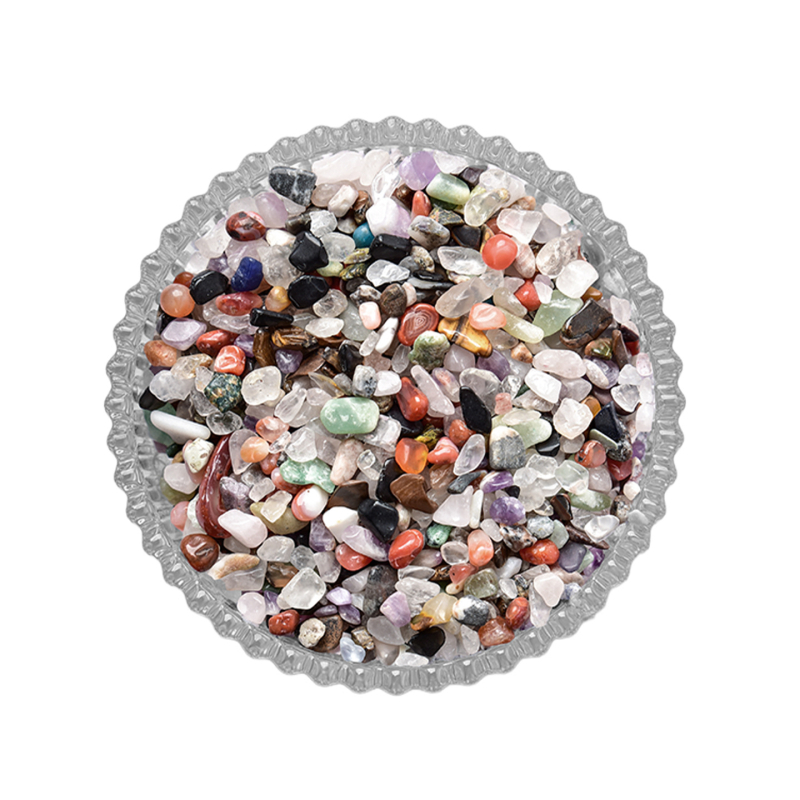 Ametisztkristály durva kő diffúzorhoz — demagnetizált, polírozott felület, modern minimalista stílus, PP zacskóban csomagolva