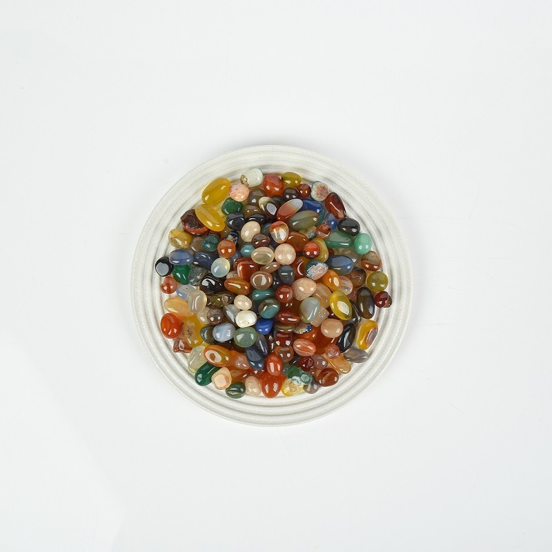 Ametisztkristály durva kő diffúzorhoz — demagnetizált, polírozott felület, modern minimalista stílus, PP zacskóban csomagolva