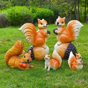 Катерица от смола – висяща градинска украса за външен двор, пасторален стил, Jun Hong